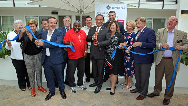 Jamboree Buena Esperanza ribbon cutting ceremony