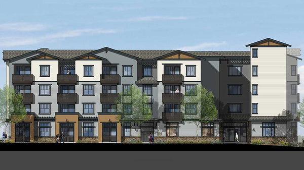 Jamboree Huntington Beach Senior Low Income Apartments Rendering