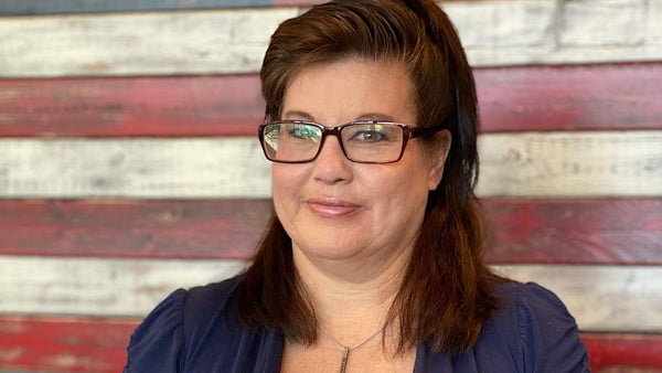 Julie formerly homeless veteran, single Mom, Heroes Landing resident