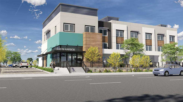Jamboree North Harbor Village motel conversion into permanent supportive housing for veterans