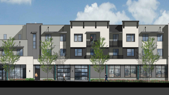 Rendering of Jamboree's affordable community in Pomona,CA