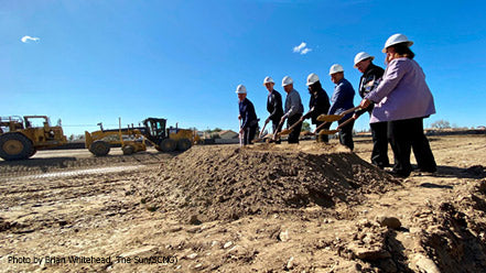 Jamboree's Sierra Avenue groundbreaking event in Fontana, CA
